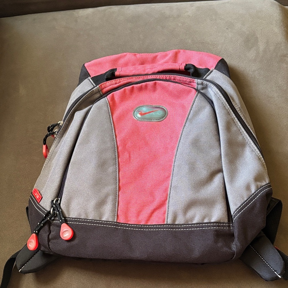 Flash Sale 🎉vintage Nike Pink and Gray Backpack immaculate - Y2K
